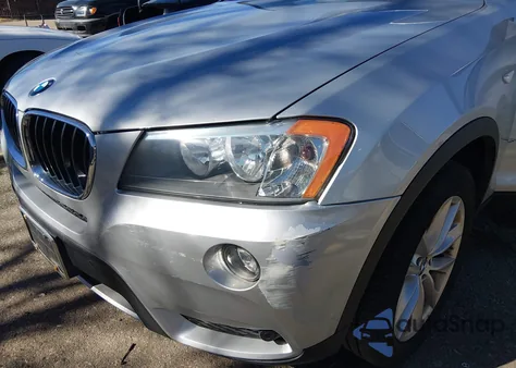 2013 BMW X3 xDrive28I from USA, damaged, VIN 5UXWX9C5XD0A12004